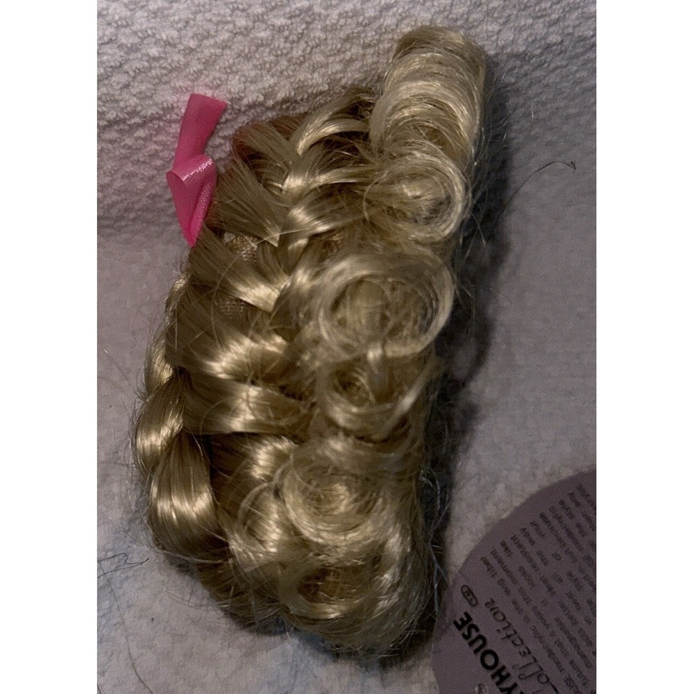 ALLISON Doll Wig By Playhouse Size 10"-11" In Color Pale Blonde NOS - Picture 6 of 8